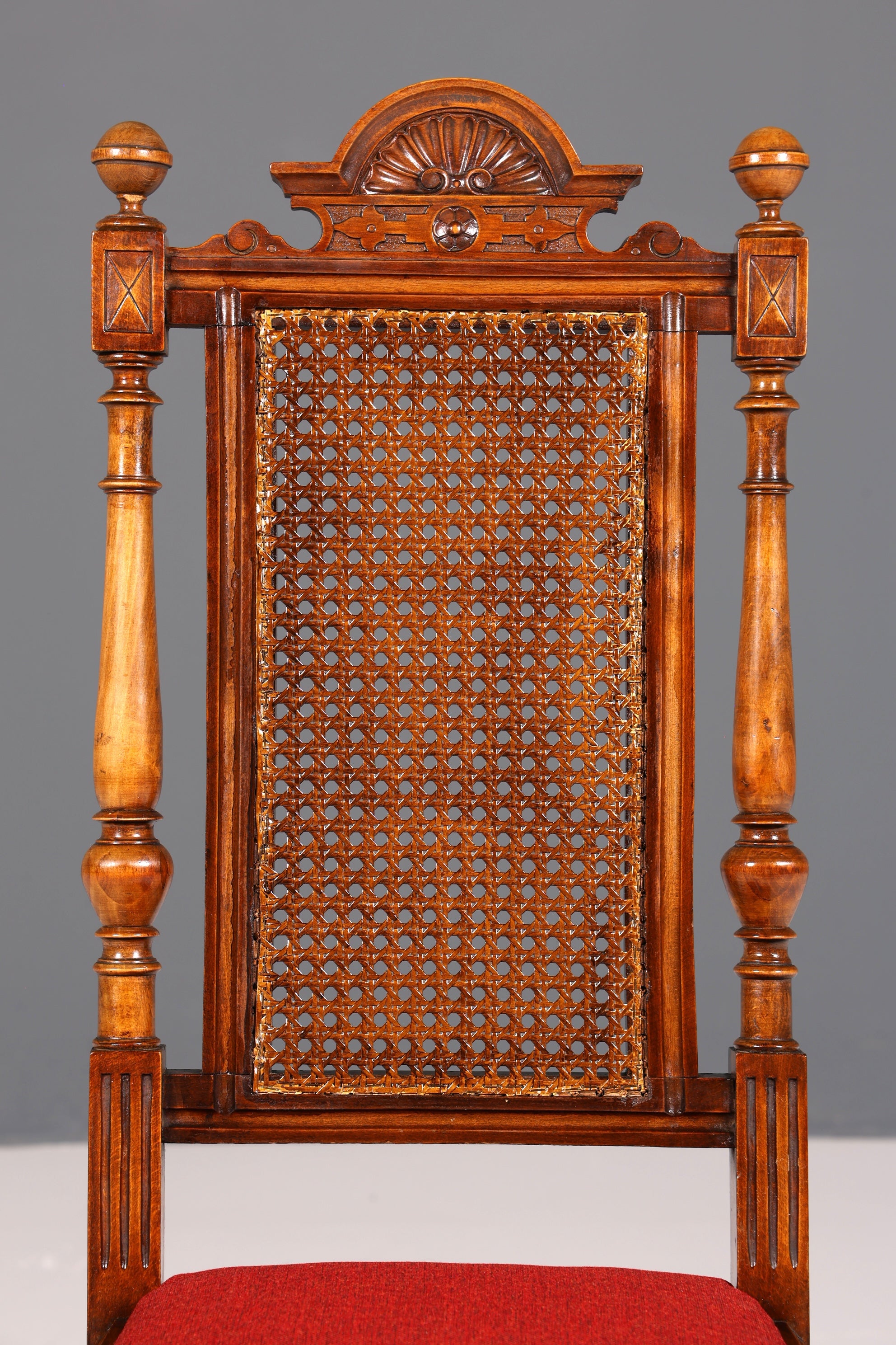 2x Traumhafte Gründerzeit Stühle Antik Korbgeflecht Stuhl Set Antik Wiener Geflecht Küchenstuhl