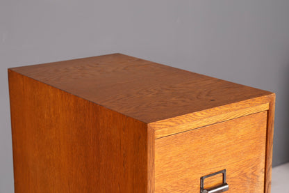 Mid Century Aktenschrank Bauhaus Vintage Apothekerschrank Schubladenkommode Vertiko Retro