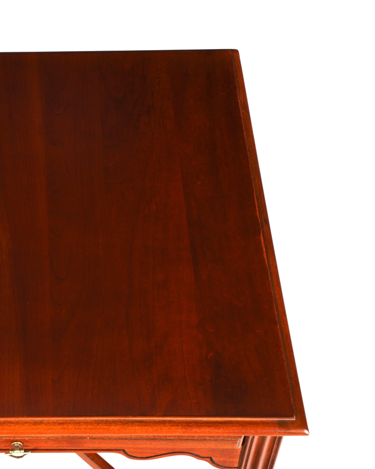 Hauptstadt Möblerei H819 Finish Tischplatte aus dunklem Holz mit glatter Oberfläche und klassischem Design