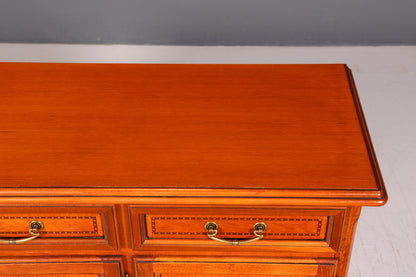 Edles Original Selva Sideboard Epoca Kirschholz Anrichte Kommode Buffet Schrank Intarsien Italienische Möbel