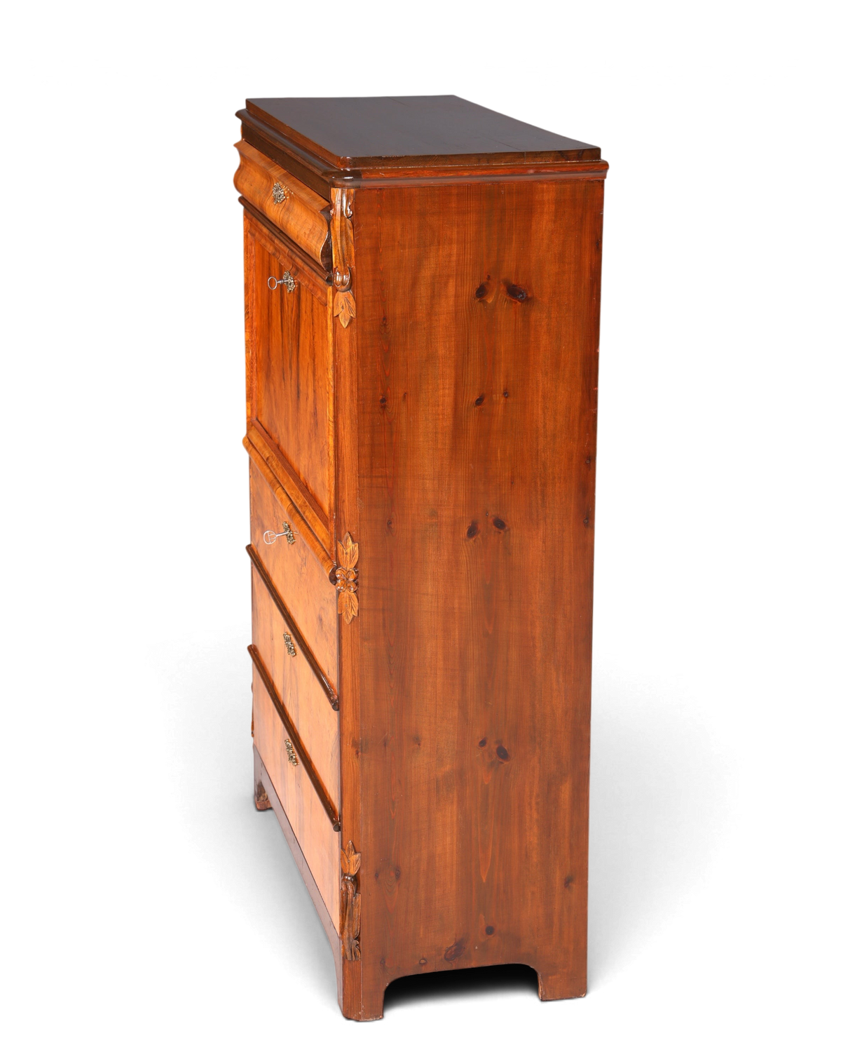 Traumhafter Louis Philippe Sekretär um 1880 Gründerzeit Antik Schrank Chiffoniere