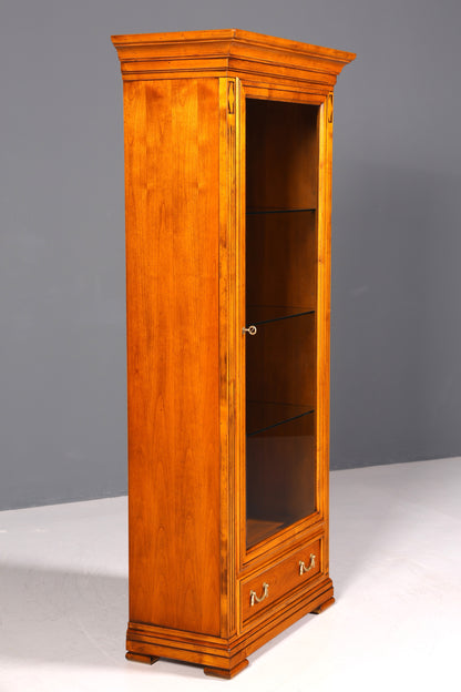 Traumhafte Original Selva Vitrine Antik Stil massiv Holz Buffet Villa Borghese Schrank Regal