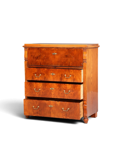 Wunderschöner Gründerzeit Sekretär Vertiko Highboard Jugendstil Kommode Schrank um 1880