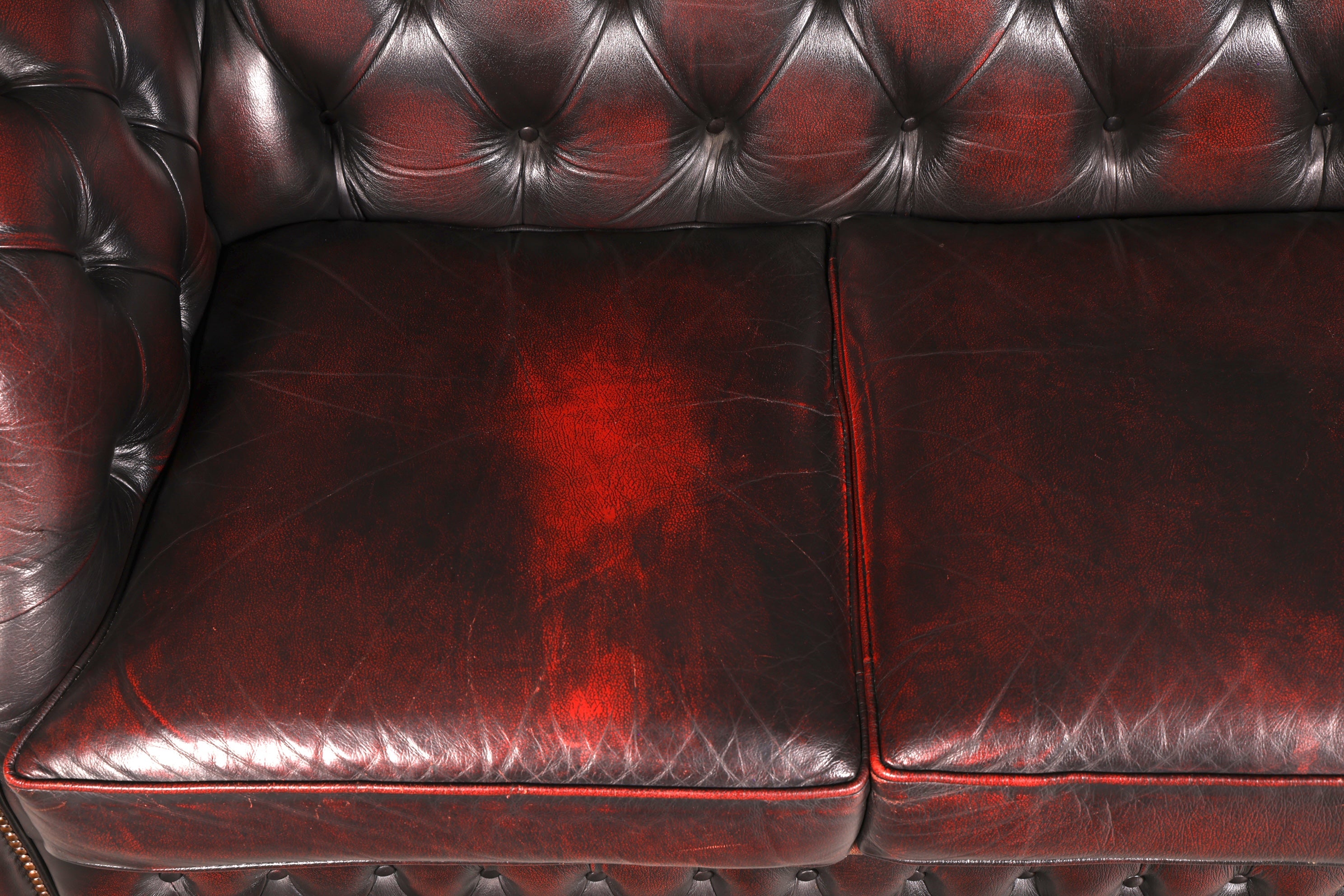 G548 Finish cm Wunderschönes Original Chesterfield Centurion Sofa 3- Sitzer echt Leder Couch (Kopie)