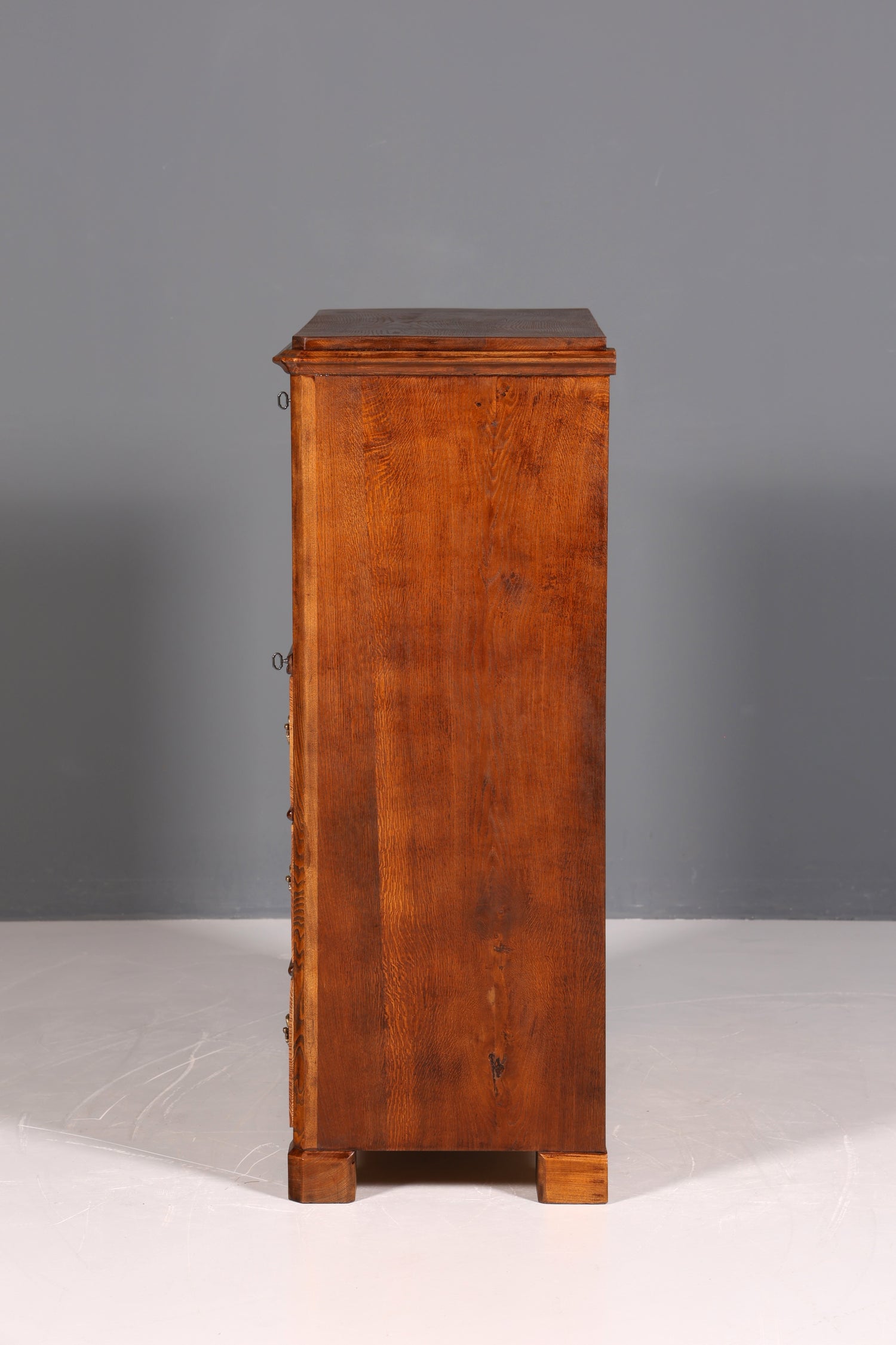 F830 Finish Wunderschöner Gründerzeit Sekretär Kommode Jugendstil Schubladenkommode Antik Vertiko