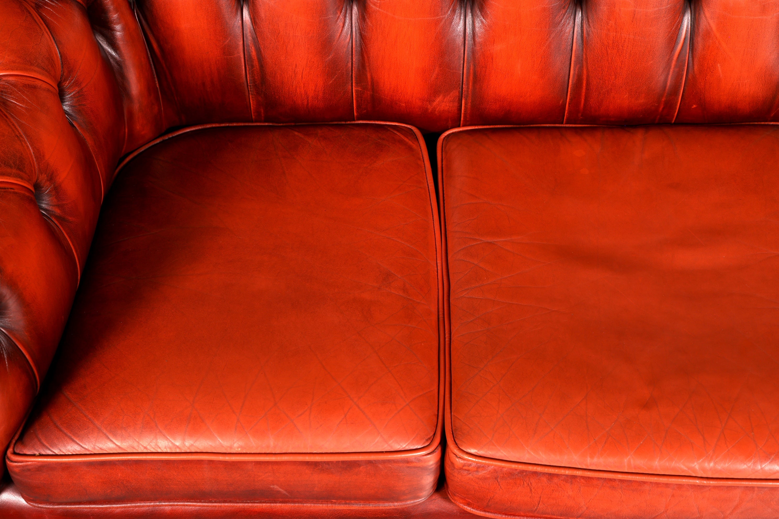Wunderschönes Original Chesterfield Sofa 3- Sitzer echt Leder Couch Englisch