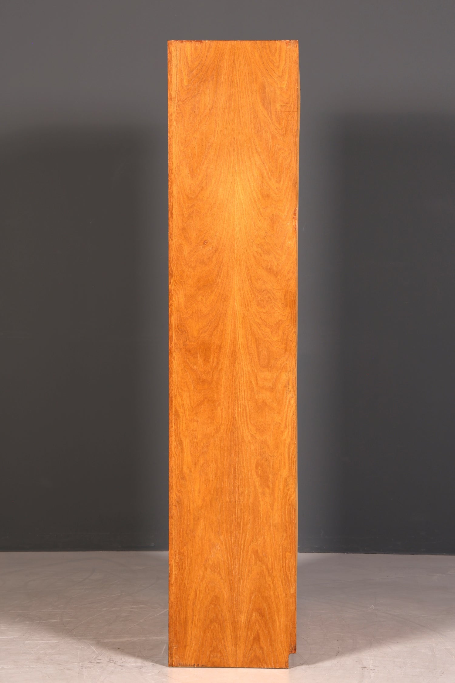Schlichter Mid Century Rollladenschrank Bauhaus Apothekerschrank Art Deco Büro Aktenschrank