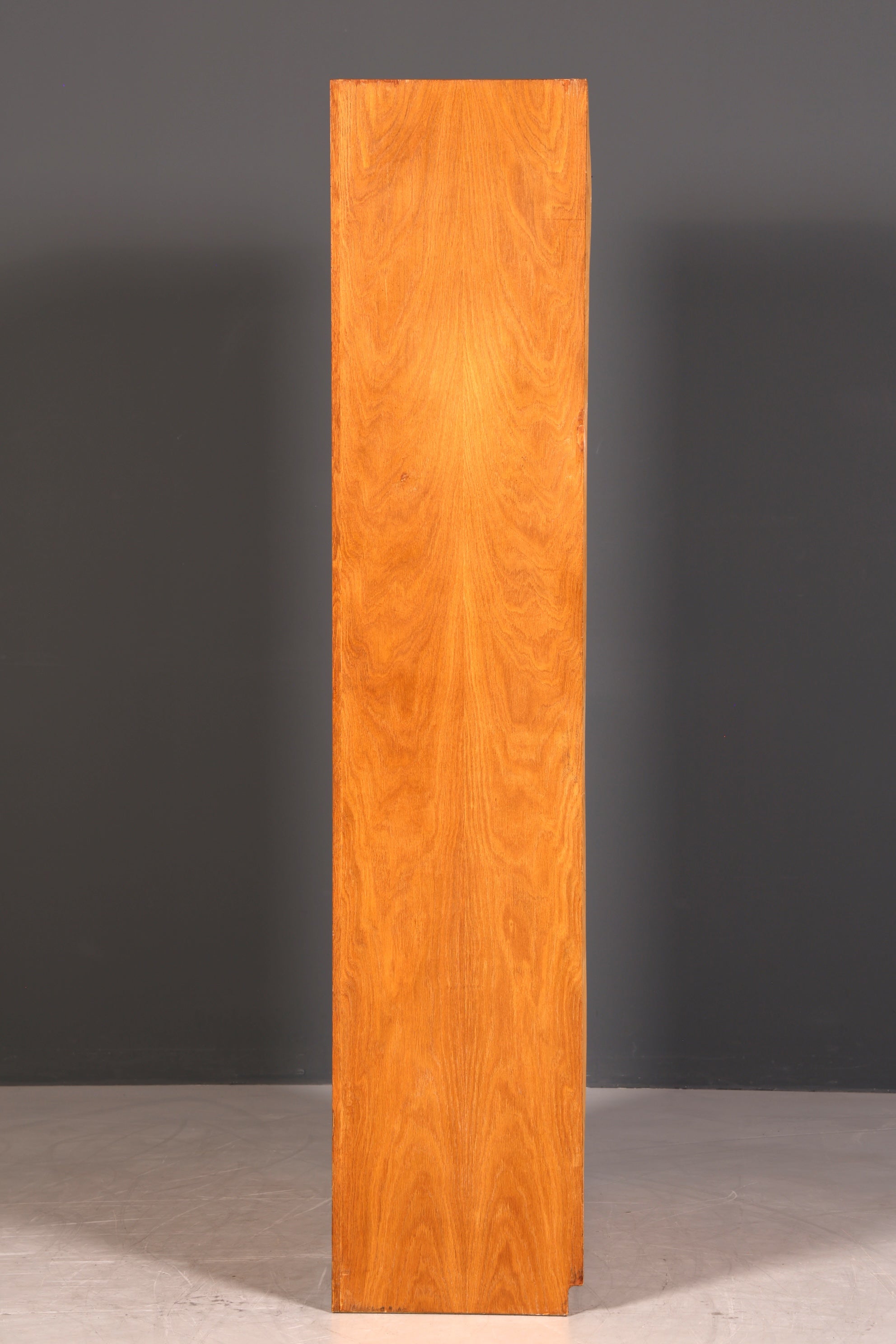 Schlichter Mid Century Rollladenschrank Bauhaus Apothekerschrank Art Deco Büro Aktenschrank