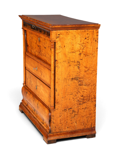 G794 Finish Wunderschöner Original Biedermeier Sekretär um 1860 Englisch Kommode Antik Bürokommode (Kopie)