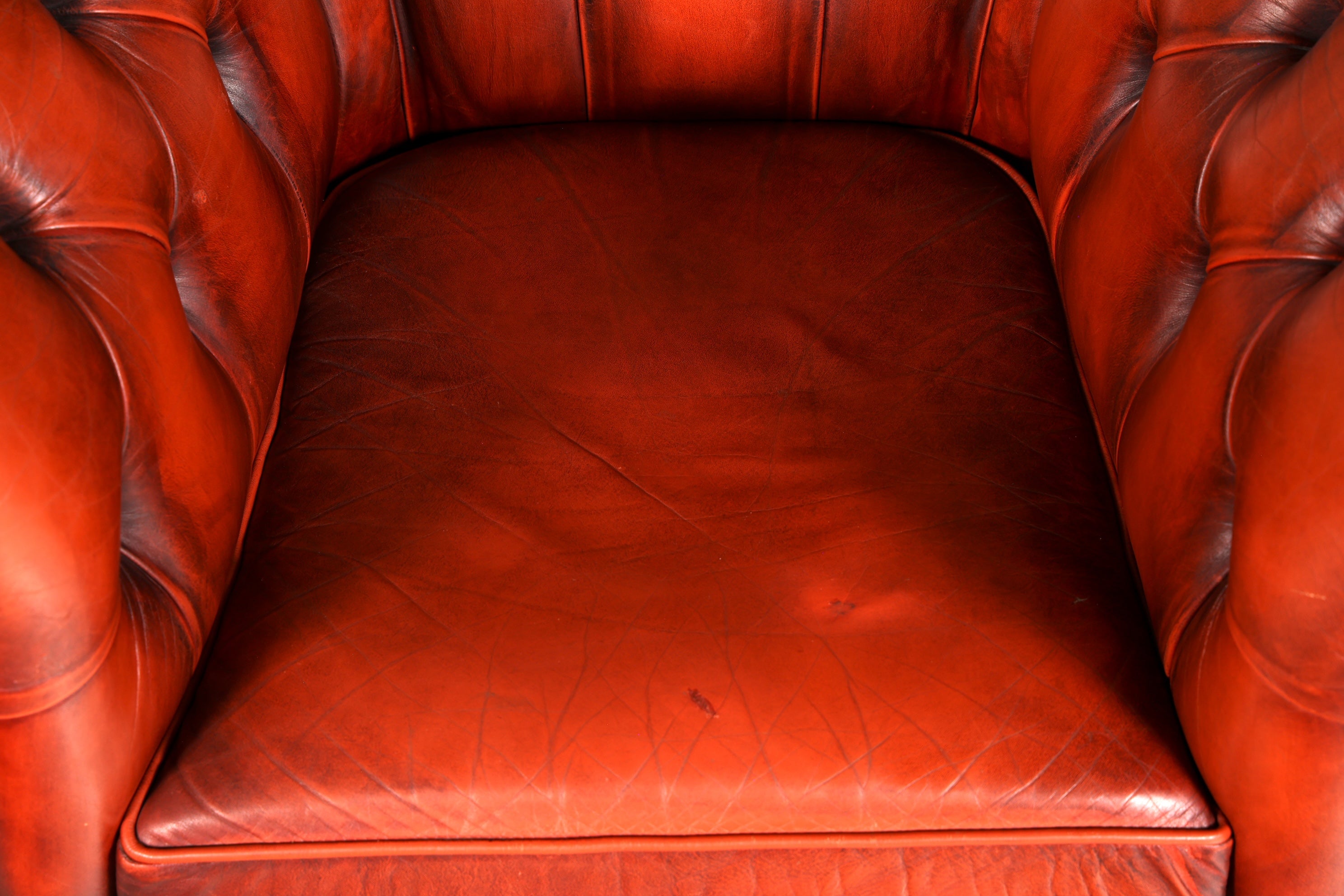 Stilvoller Original Chesterfield Sessel Englischer Armlehnsessel Englisch Herrensessel 2 von 2