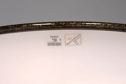 Beautiful Italian floor lamp by Barovier &amp;amp; Toso, Murano glass lampshade, uplighter, floor lamp, 1 of 2