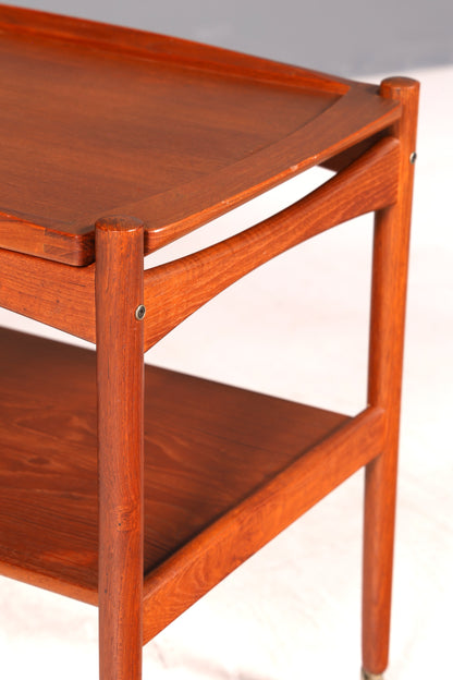 Wunderschöner Mid Century Couchtisch Poul Hundevad Teakholz 1960er Danish Design Vintage Coffee Table