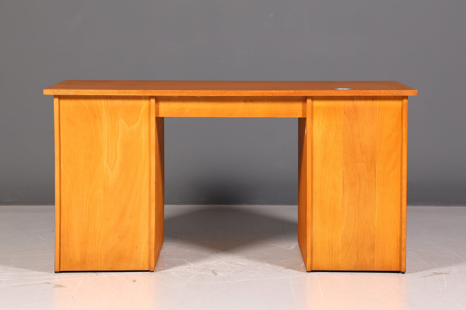 Wunderschöner Bauhaus Rollladen Schreibtisch Mid Century Echt Holz Bürotisch Office Table Vintage