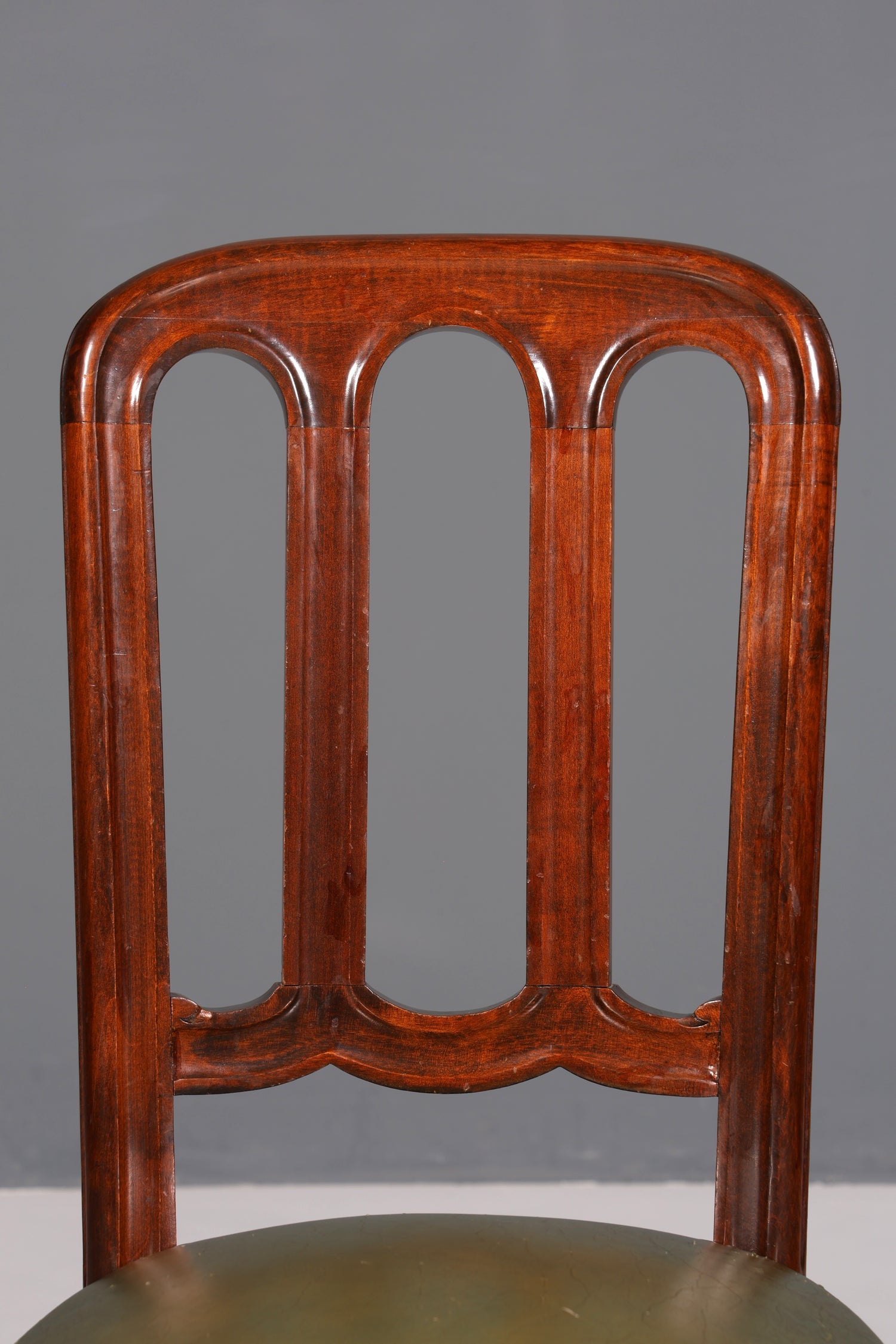 Wunderschöner Englischer Stuhl UK Küchenstuhl Antik Stil echt Leder Sekretär Stuhl Polsterstuhl