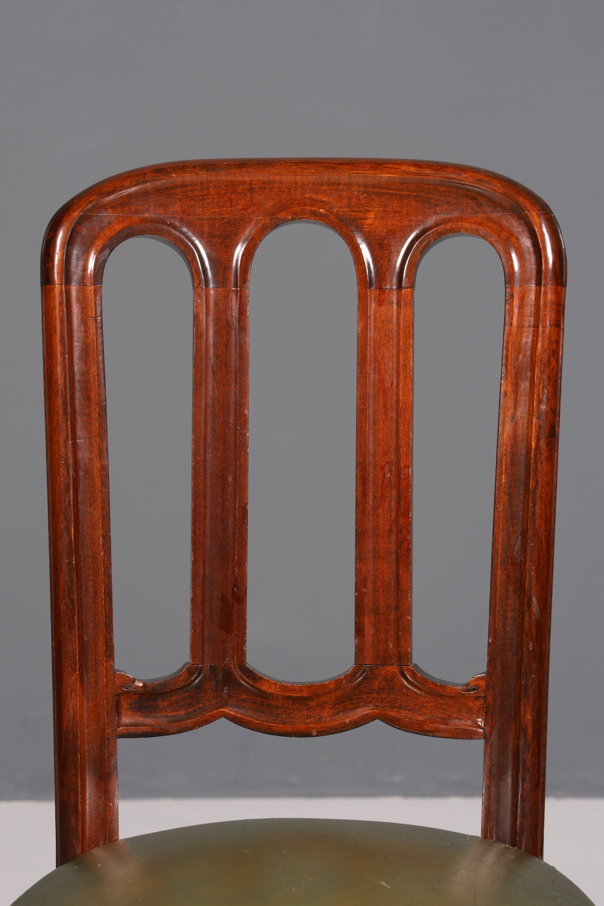 Wunderschöner Englischer Stuhl UK Küchenstuhl Antik Stil echt Leder Sekretär Stuhl Polsterstuhl