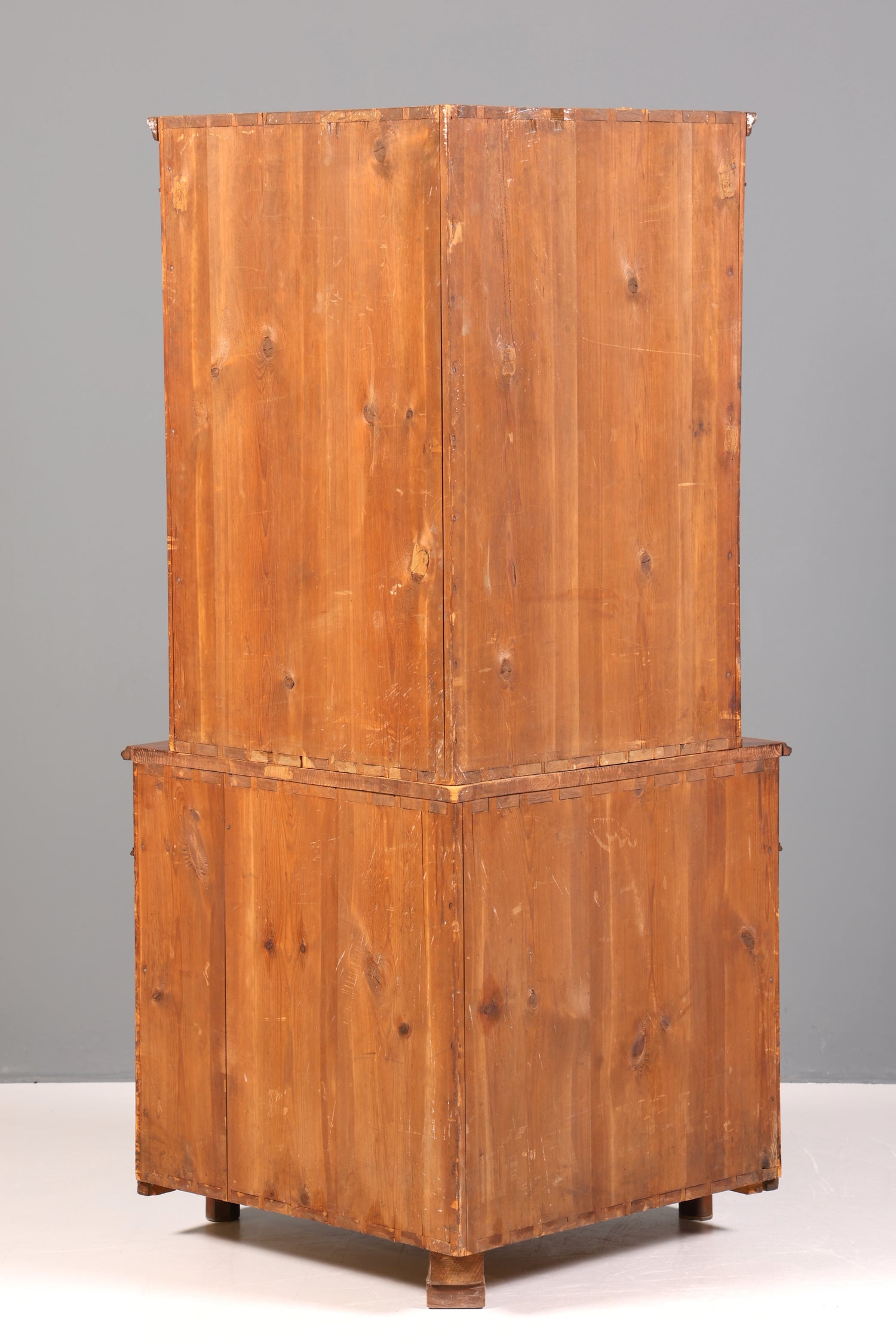 Traumhafter Louis Philippe Eckschrank Antik Gründerzeit Schrank um 1880