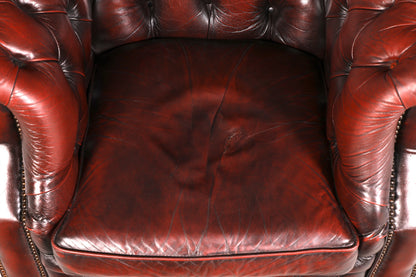 G549 Finish cm Wunderschöner Original Chesterfield Centurion Sessel Englischer Armlehnsessel Englisch Herrensessel (Kopie 2)