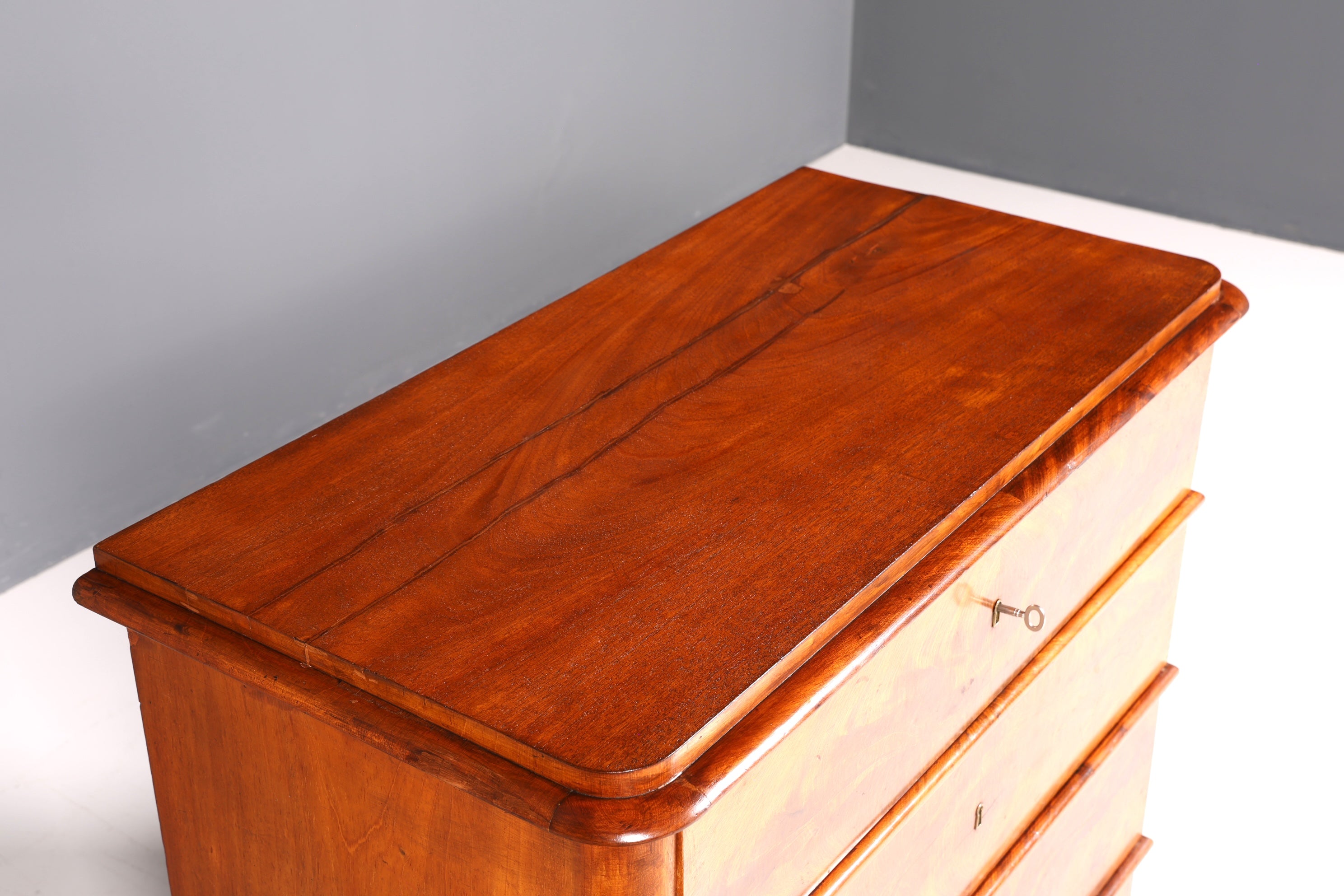 Traumhafte Biedermeier Kommode Louis Philippe Antik Schubladen Kommode Wäschekommode