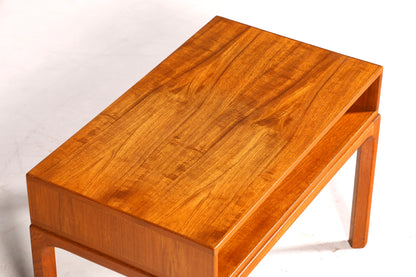 Wunderschöner Aksel Kjersgaard Beisteltlisch Mid Century Ablage Tisch Teak Holz Danish Design Nachttisch