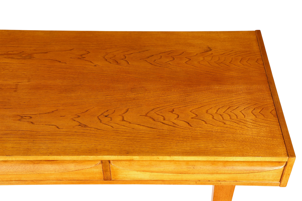 Original Hellerau Schreibtisch Modell 602 Mid Century Franz Ehrlich Design Bürotisch Vintage Desk