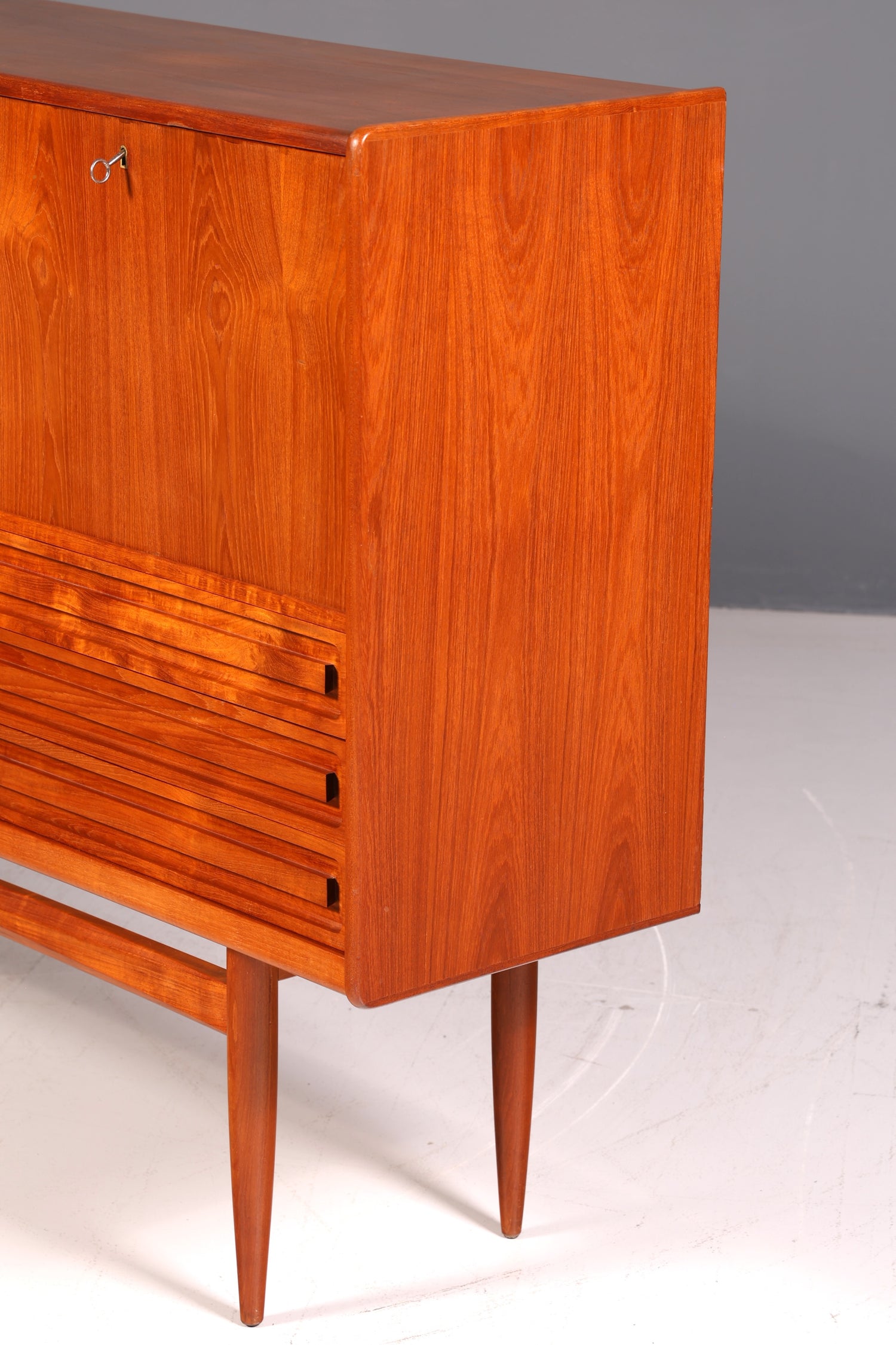 Traumhaftes Original Holger Christensen Møbelmagasiner Sideboard Teak Danish Design Kopenhagen