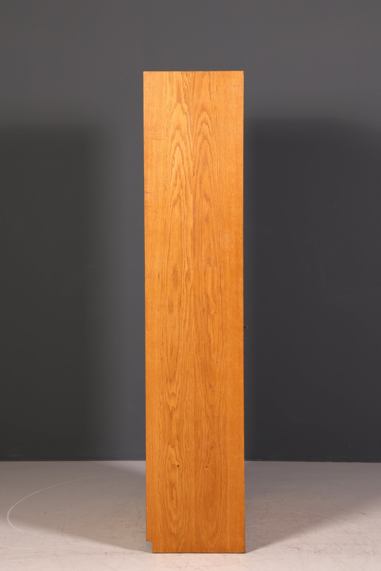 Schlichter Mid Century Rollladenschrank Bauhaus Vintage Apothekerschrank Art Deco Büro Aktenschrank