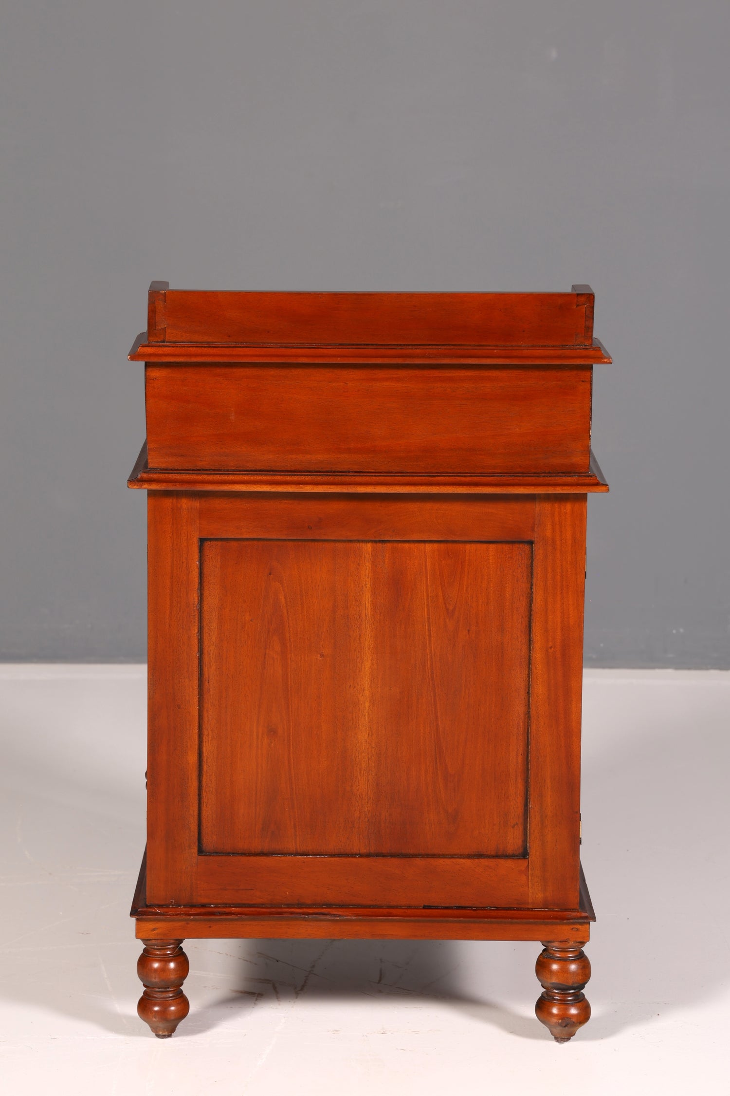 Wunderschöner Englischer Davenport Schreibtisch Desk Sekretär Lederauflage Kommode Antik Vintage