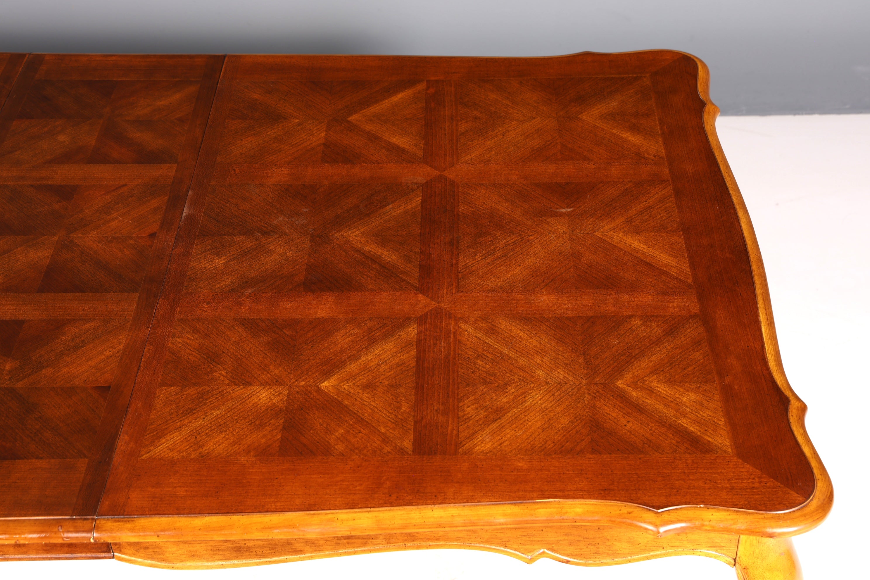 F988 Finish cm Wunderschöner Chippendale Tisch ausziehbarer Esstisch Küchentisch Barock Stil Esszimmer Tisch Konferenztisch