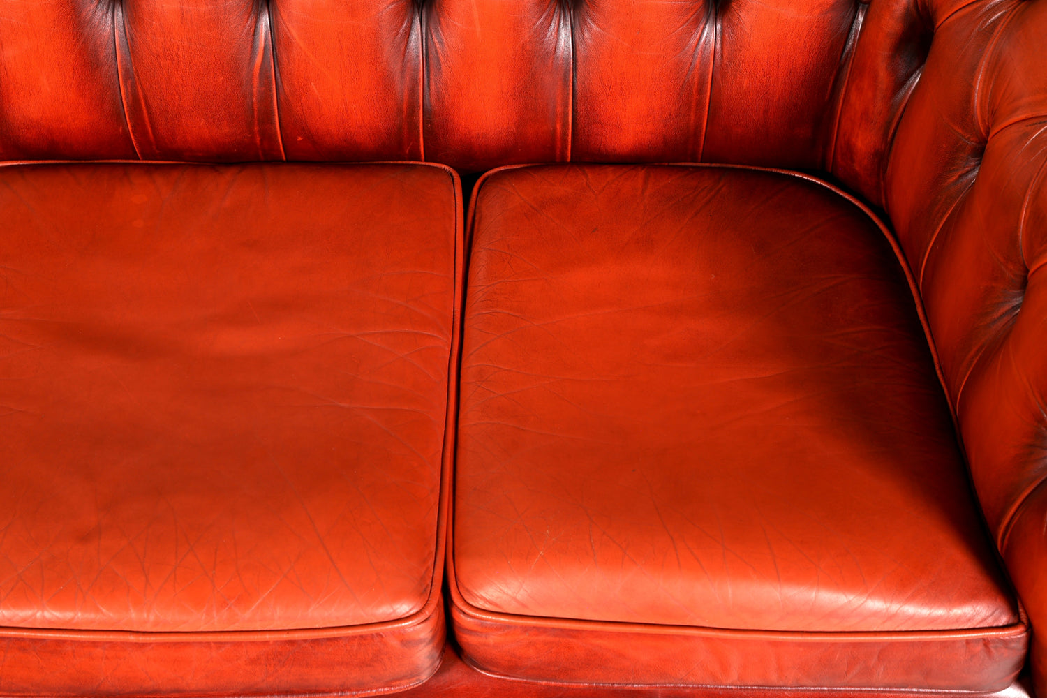 Wunderschönes Original Chesterfield Sofa 3- Sitzer echt Leder Couch Englisch