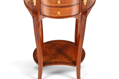 Edler Barock Louis XV Stil Beistelltisch Ablagetisch massiv Kommode Antik Stil