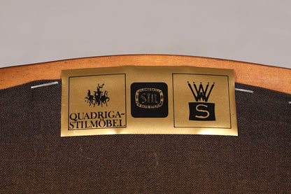 Wunderschöner Original Quadriga Armlehnstuhl Barock Antik Stil Stuhl Echt Holz Esszimmerstuhl Sekretär Stuhl Vintage