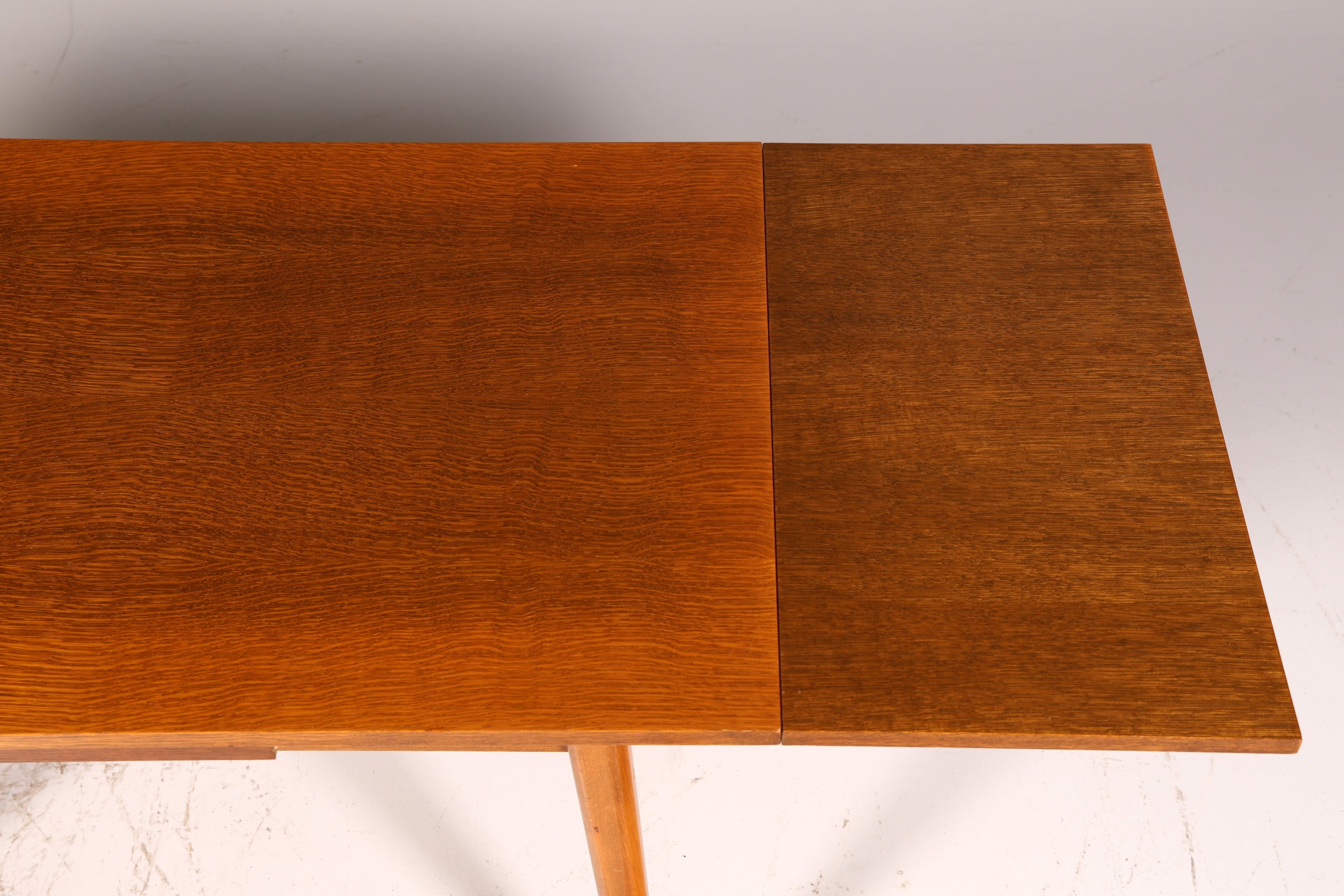Wunderschöner Mid Century Küchentisch Vintage Tisch ausziehbar höhenverstellbar Esstisch 60s Holz