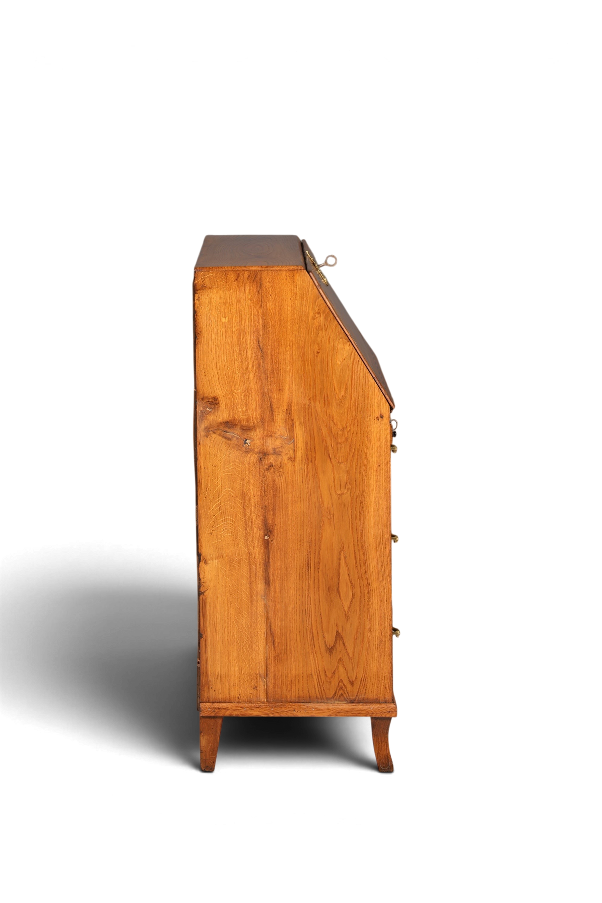Original Barock Sekretär um 1800 Kommode Antik massiv Holz Schreibtisch Schreibkommode