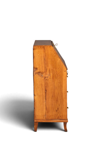 Original Barock Sekretär um 1800 Kommode Antik massiv Holz Schreibtisch Schreibkommode
