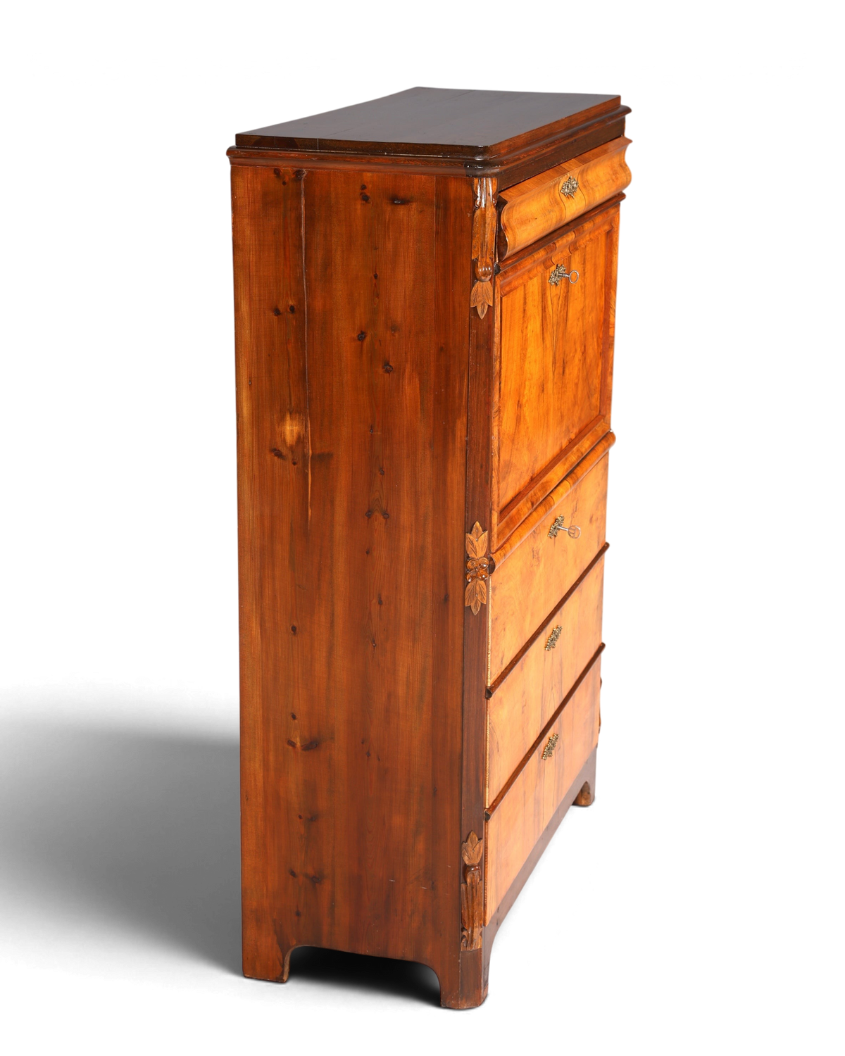 Traumhafter Louis Philippe Sekretär um 1880 Gründerzeit Antik Schrank Chiffoniere