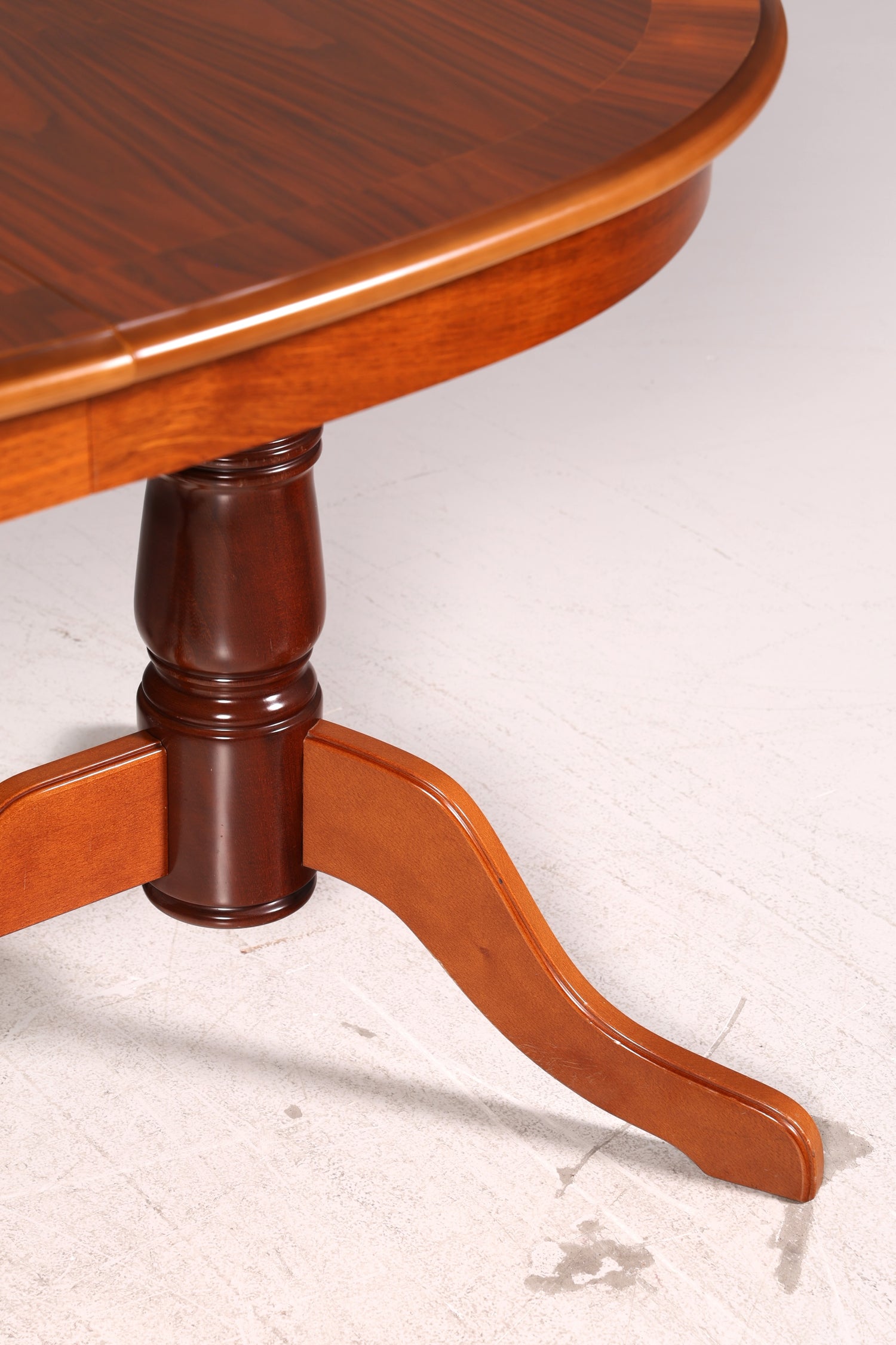Edler Englischer Esstisch ausziehbar Oval Tisch Esszimmertisch Küchentisch Echt Holz Antik Vintage