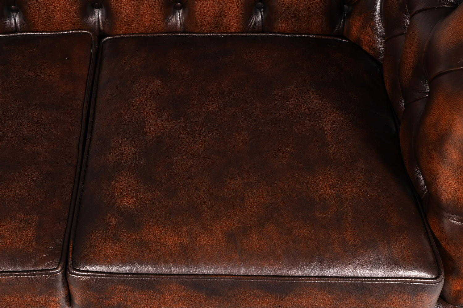 Beautiful Original Chesterfield Centurion 2-Seater Couch Real Leather Sofa English UK Leather Sofa Antique