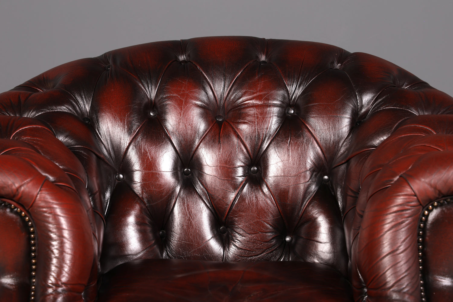 G549 Finish cm Wunderschöner Original Chesterfield Centurion Sessel Englischer Armlehnsessel Englisch Herrensessel (Kopie 2)