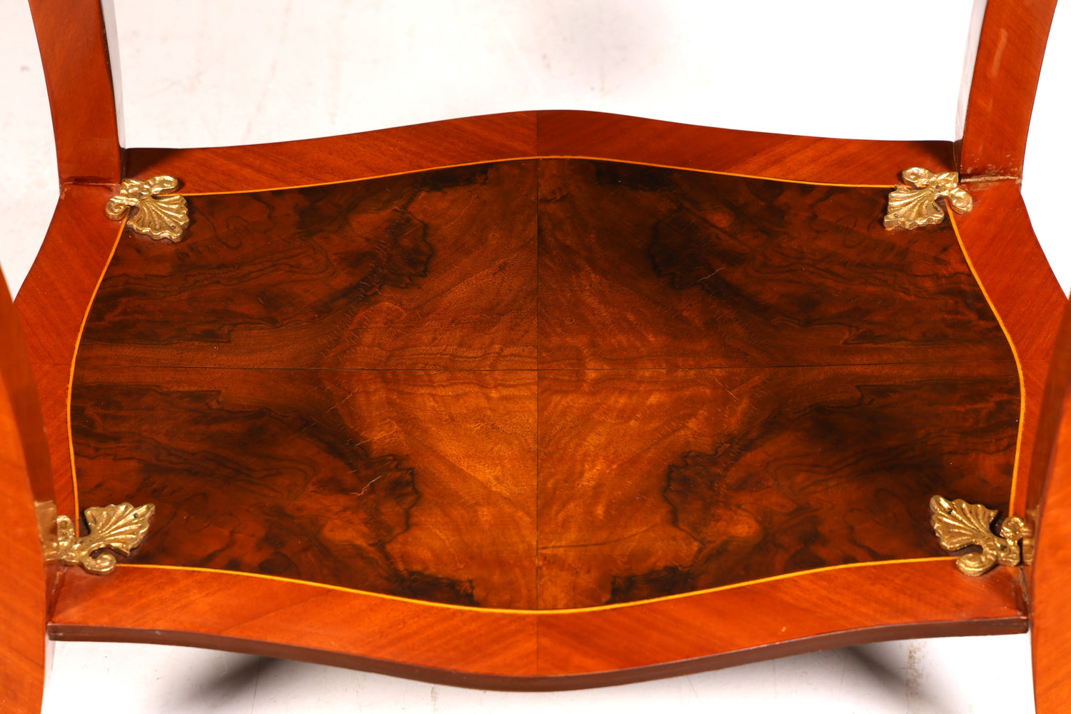 Dreamy Louis XV side table, Baroque style, marble console table, chest of drawers, telephone table