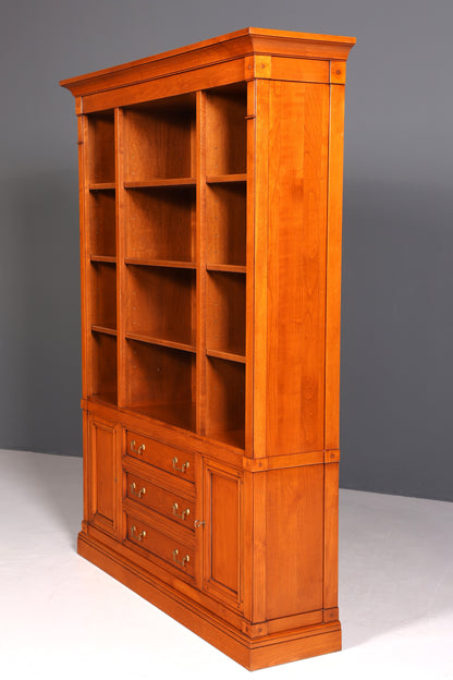 Traumhaftes Original Selva Bücherregal Antik Stil massiv Holz Regal Schrank Bibliothek