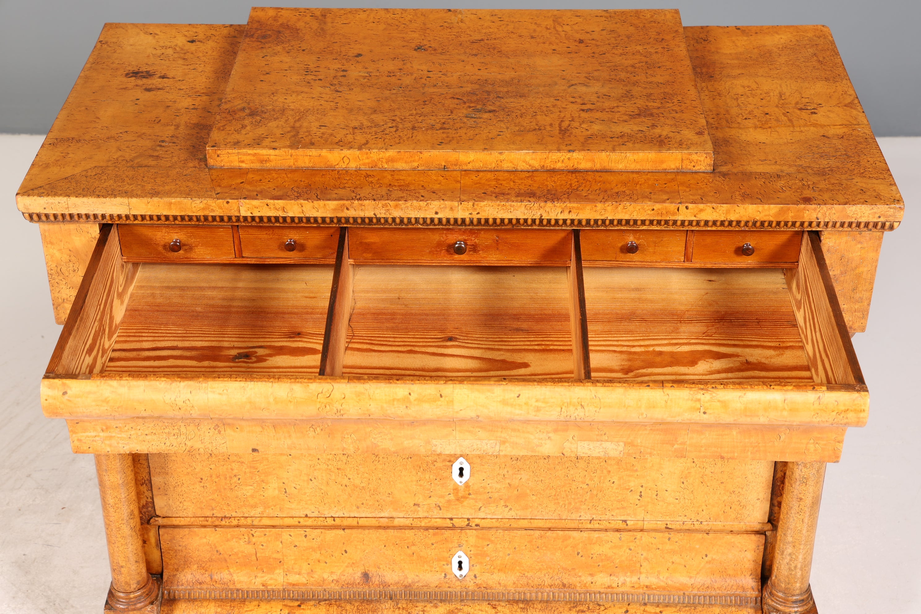 Wunderschöne Original Biedermeier Kommode Antik Sideboard Schubladenkommode um 1860