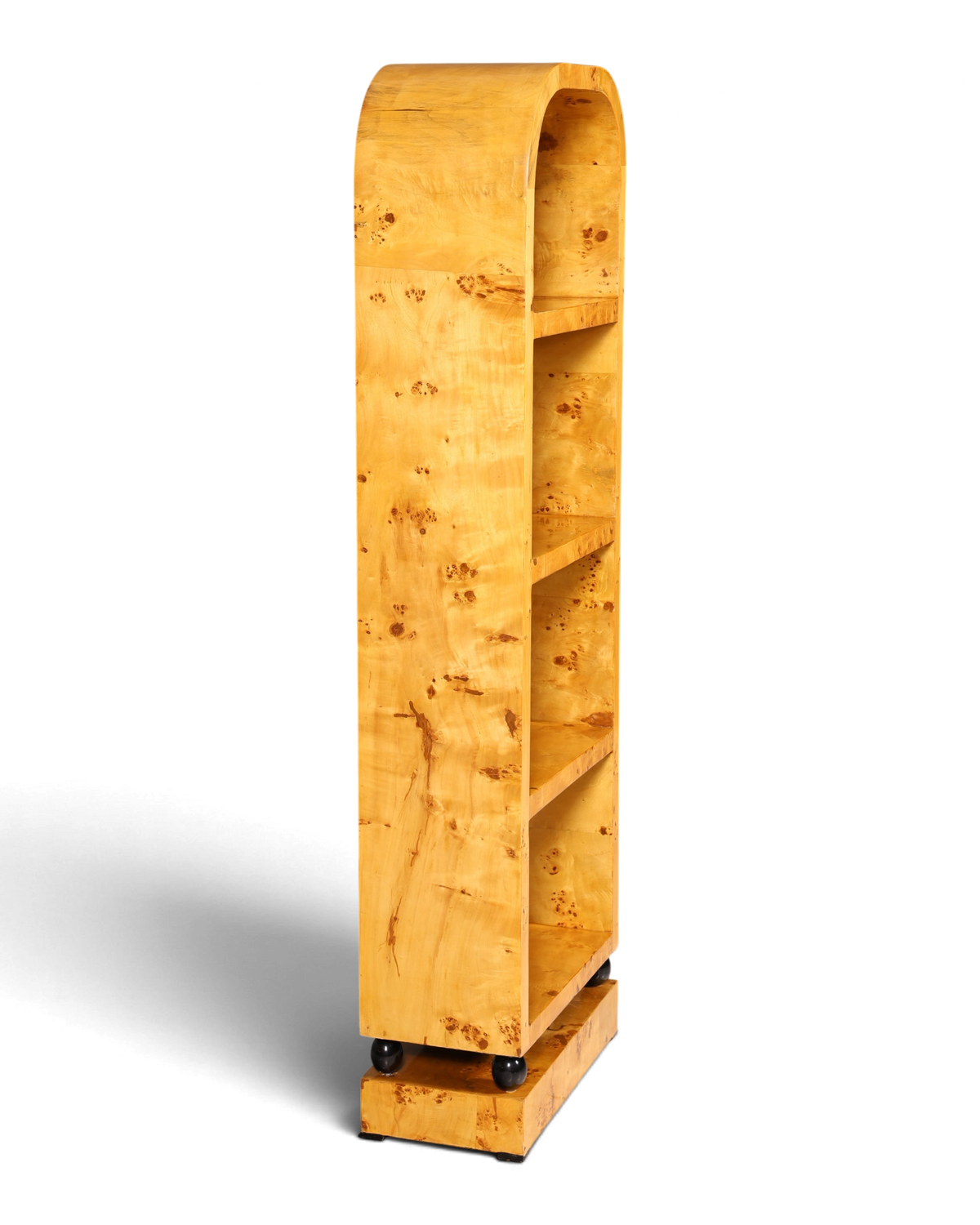 Wunderschönes Art Deco Design Bücherregal Birke Kult Regal Bookshelf