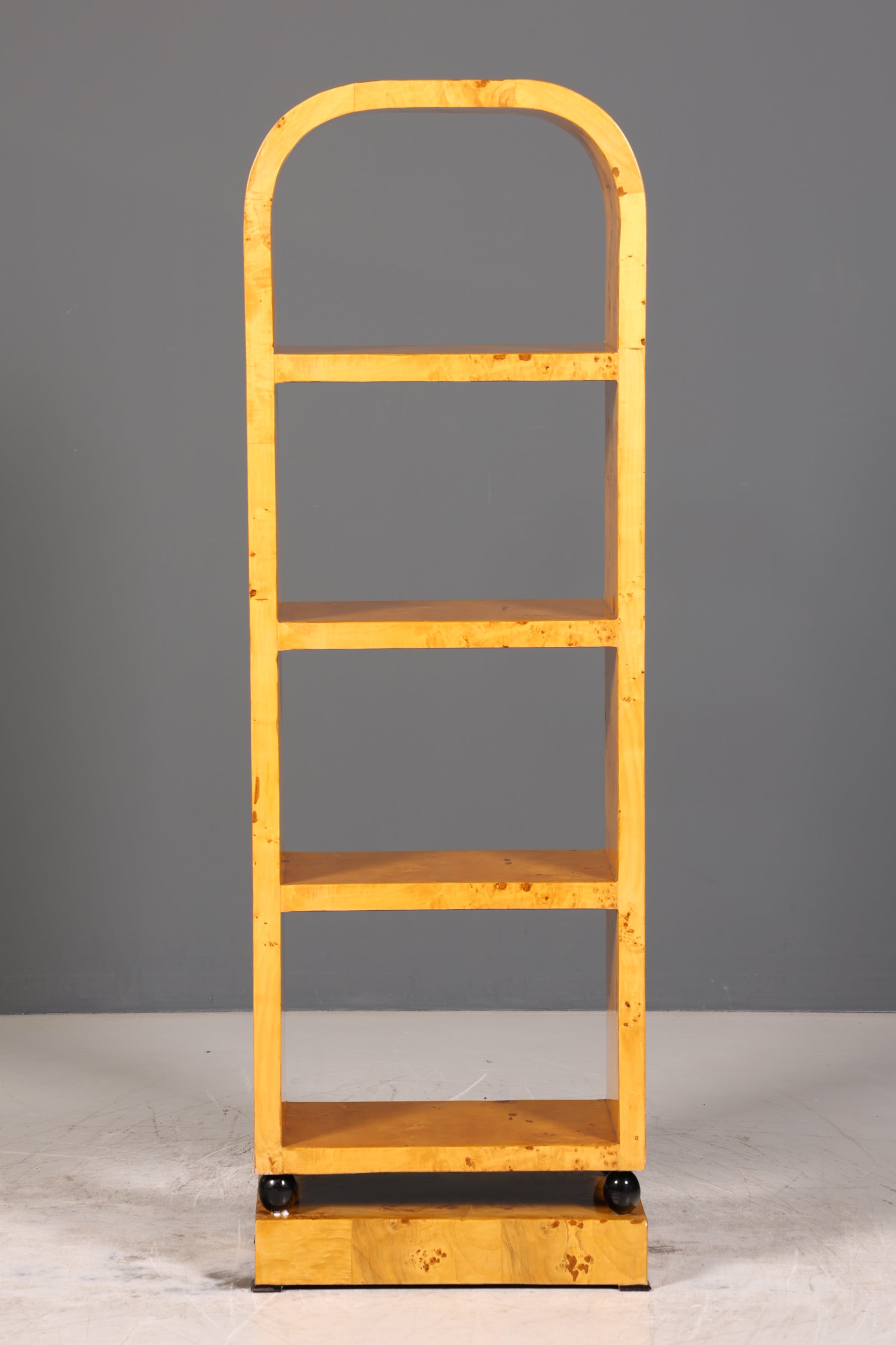 Wunderschönes Art Deco Design Bücherregal Birke Kult Regal Bookshelf