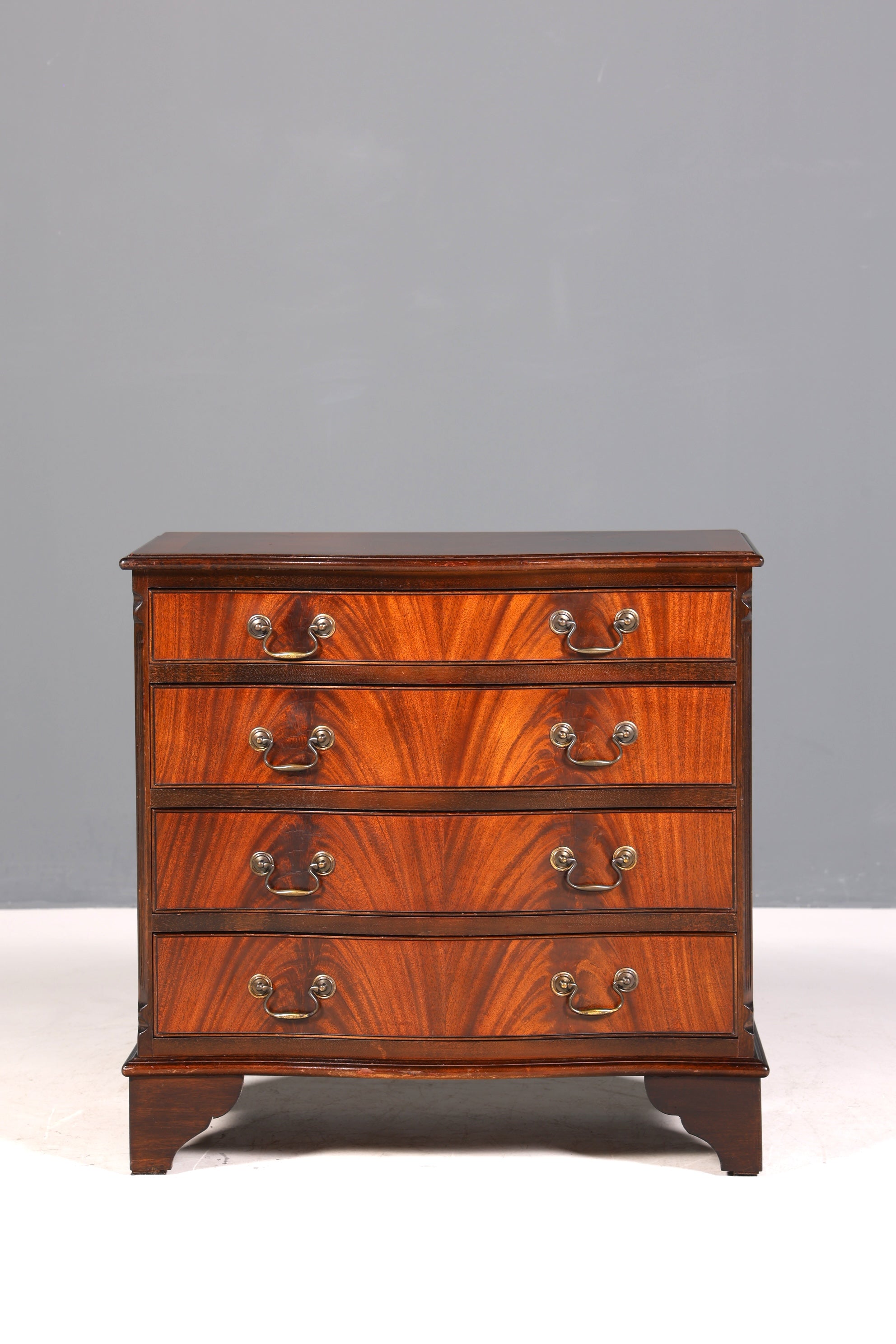 Wunderschöne Englische Kommode Holz Mahagoni Sideboard Schubladenkommode