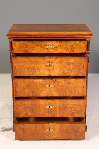 Wunderschöne Louis Philippe Kommode Gründerzeit Vertiko Schubladen Kommode Chiffoniere um 1880