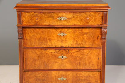 Wunderschöne Louis Philippe Kommode Gründerzeit Vertiko Schubladen Kommode Chiffoniere um 1880