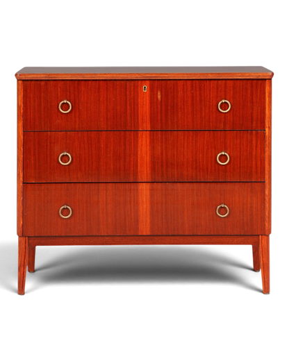 Stilvolle Mid Century Kommode Vintage Sideboard 60s Schubladenkommode Wäschekommode