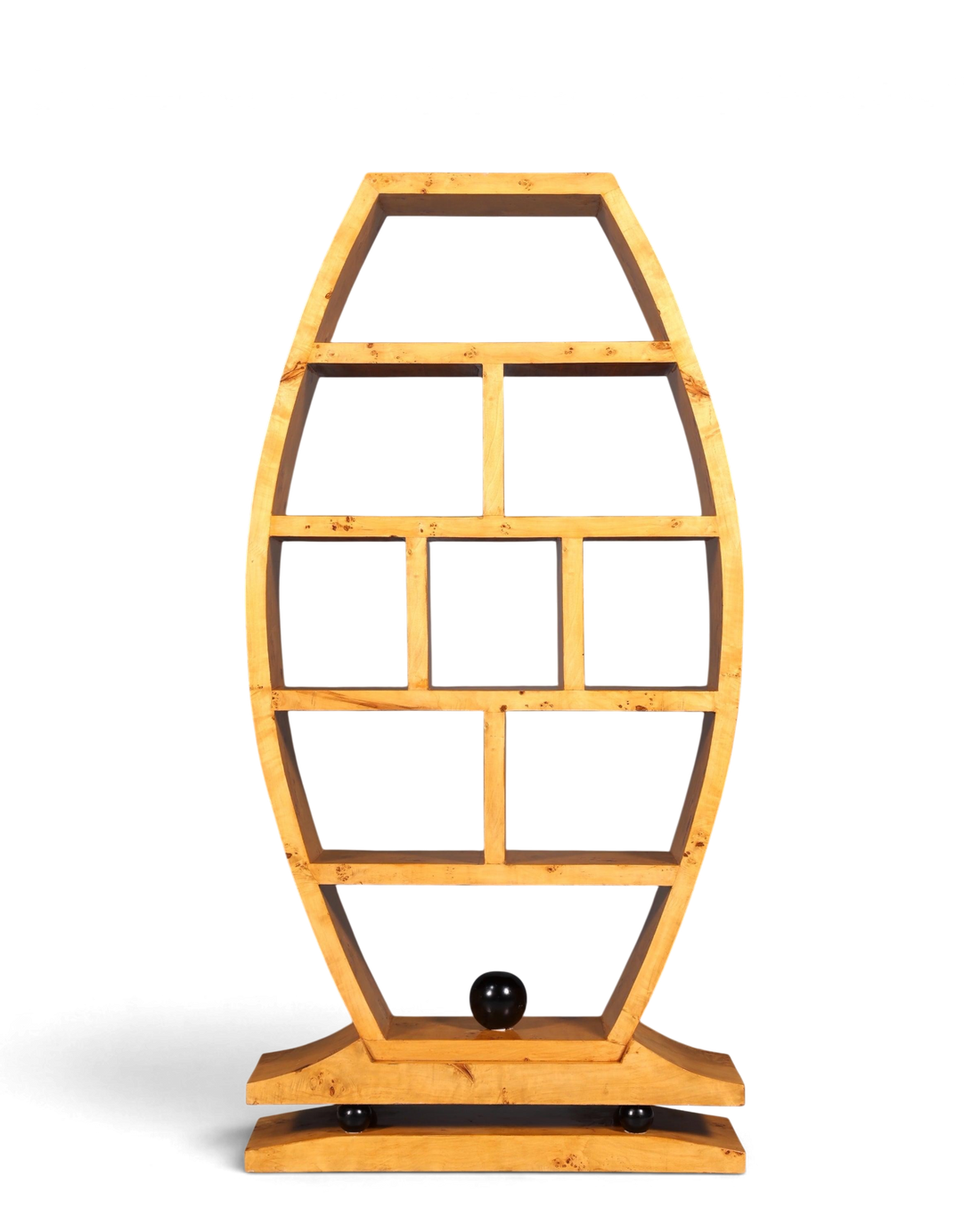Beeindruckendes Art Deco Stil Bücherregal Birke Luxus Möbel Kult Schrankregal