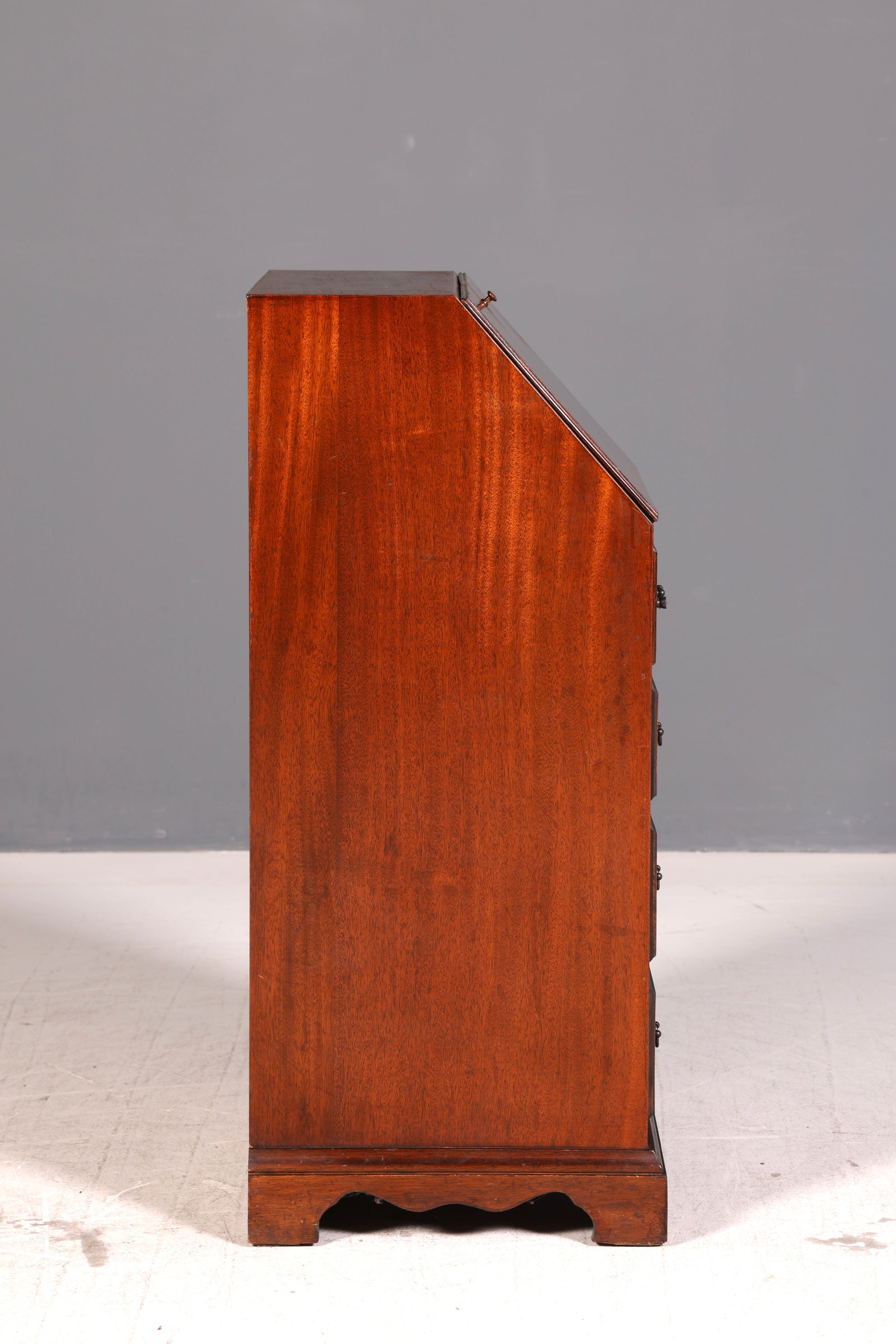 Wunderschöner Englischer Sekretär Schreibkommode Schreibtisch Kommode Echt Holz Antik Vintage