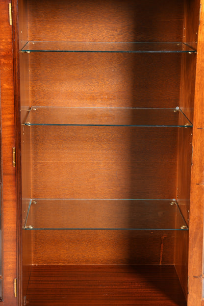 Wunderschöne Englische Vitrine Bibliothek Bücherschrank UK Buffet Schrank 60s Jahre